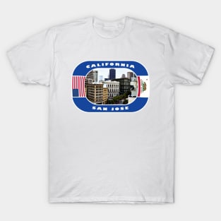 California, San Jose City, USA T-Shirt